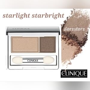 Clinique All About Shadow Duo *STARLIGHT STARBRIGHT / 0.07 oz / New in box